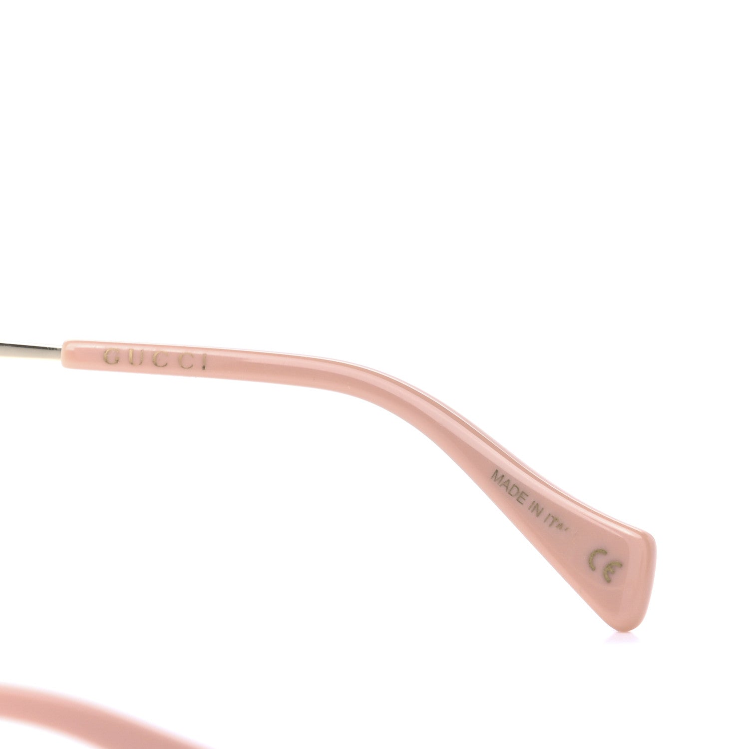 Gucci Metal Eyeglasses GG09730 Gold Pink 6 of 7