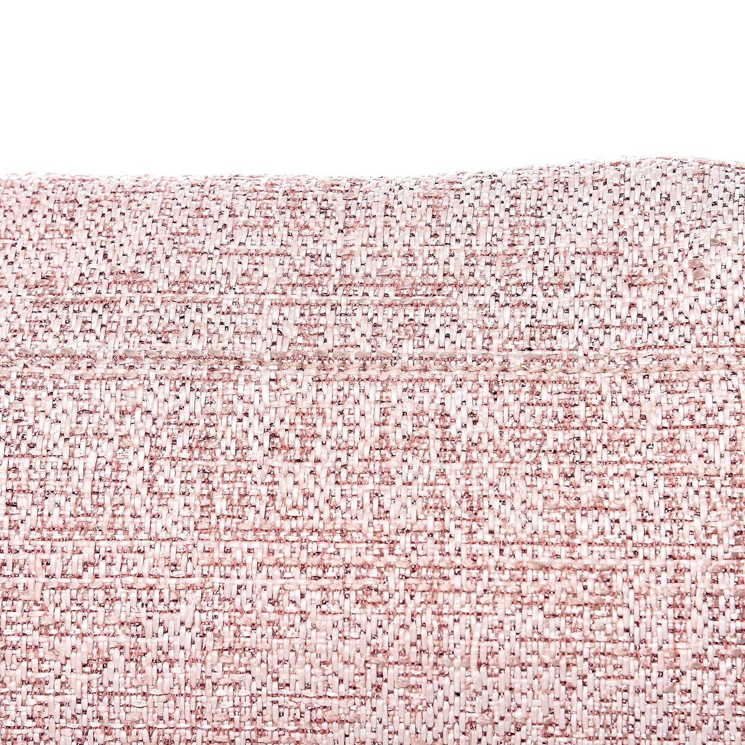 Chanel Straw Lurex Large Deauville Tote Pink 10 of 19