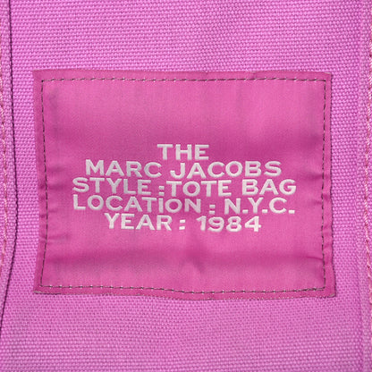 Marc Jacobs Cotton Canvas Medium The Traveler Tote Bag Pink 12 of 19