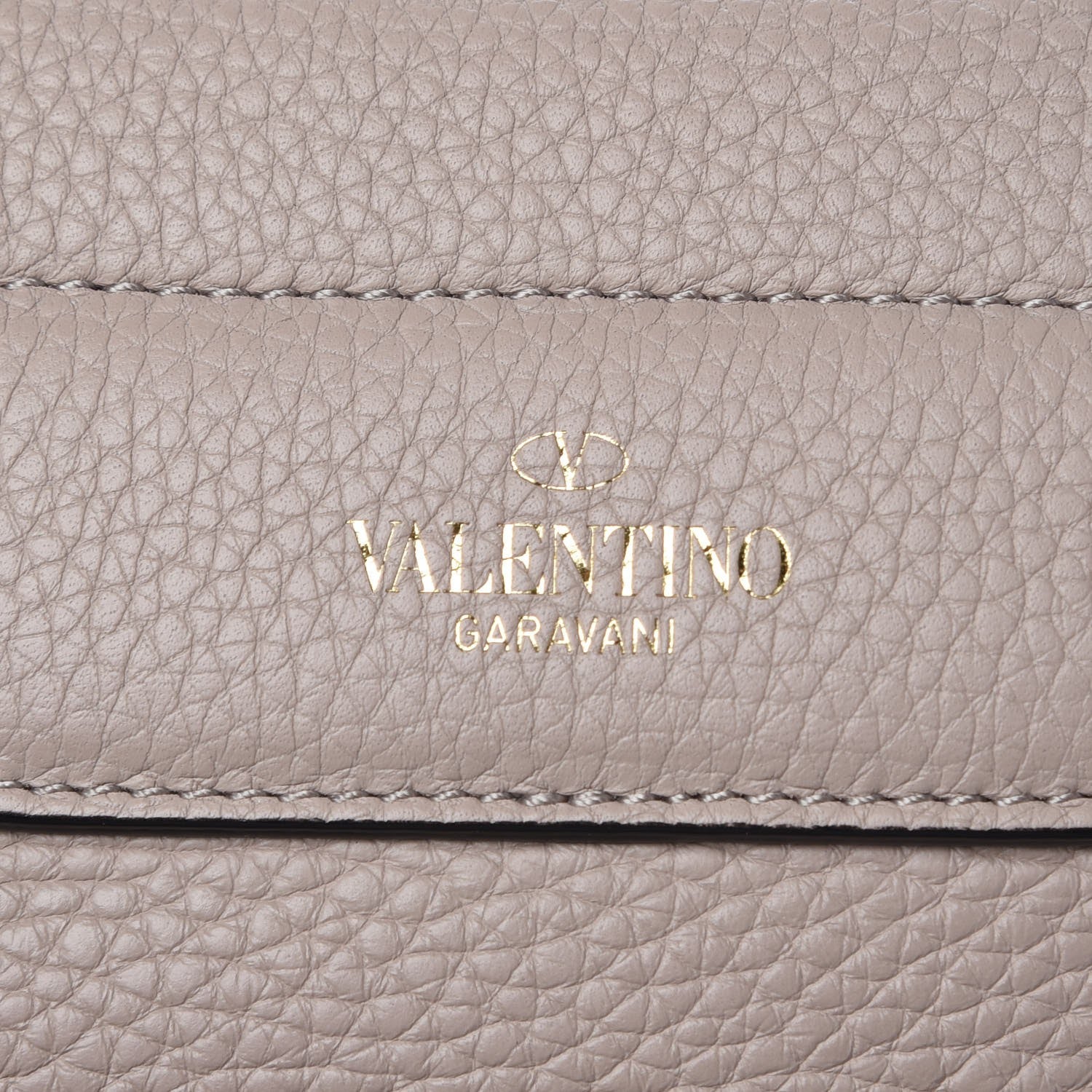 Valentino Garavani Pebbled Calfskin Rockstud Twiny Top Handle Bag Poudre 9 of 11
