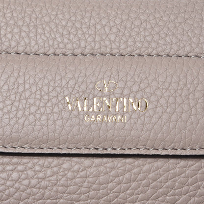 Valentino Garavani Pebbled Calfskin Rockstud Twiny Top Handle Bag Poudre 9 of 11