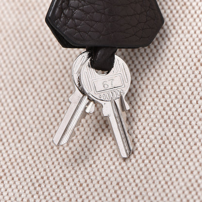 Hermes Toile Togo Birkin 40 Chocolate 27 of 37