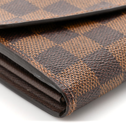 Louis Vuitton Damier Ebene Sarah Wallet NM 12 of 12