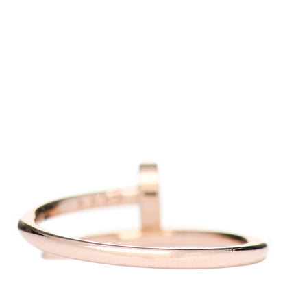 Cartier 18K Pink Gold Small Juste Un Clou Ring 54 6.75 3 of 5