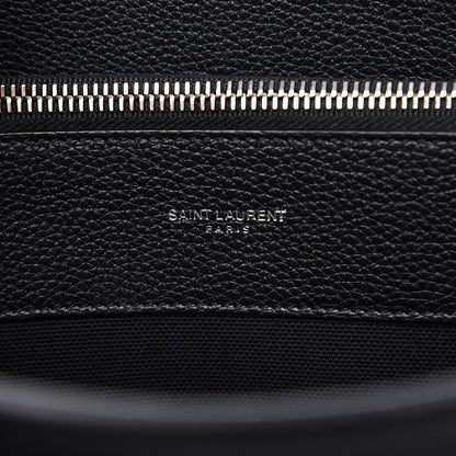 Saint Laurent Grained Calfskin Small Supple Sac De Jour Black 8 of 12