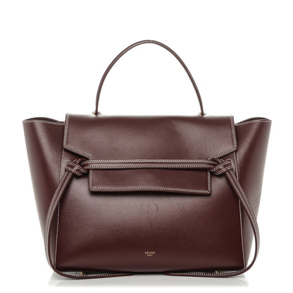 Celine Natural Calfskin Mini Belt Bag Burgundy 1 of 7