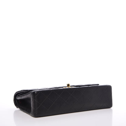 Chanel Lambskin Quilted Medium Double Flap Black 5 of 9