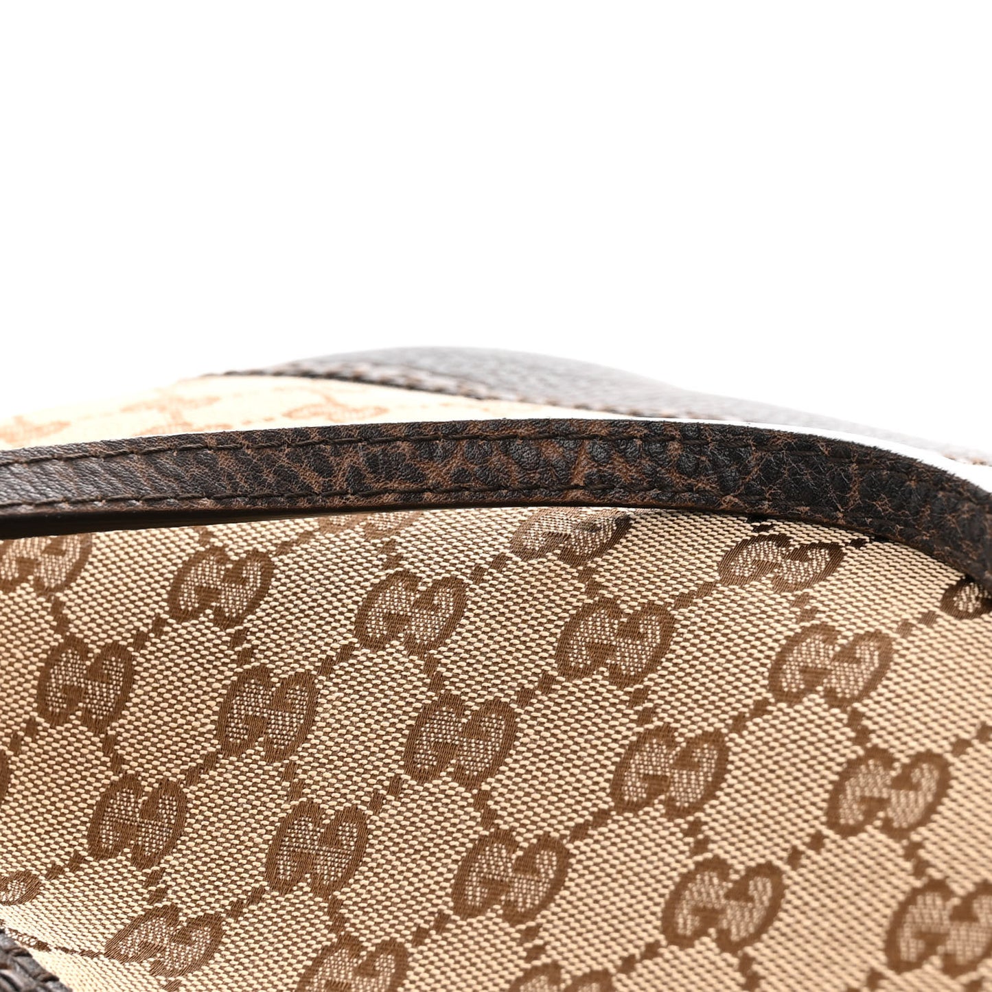 Monogram Medium Laidback Crafty Tote Dark Brown