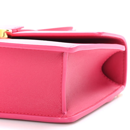 Christian Dior Grained Calfskin 30 Montaigne East West Chain Flap Bag Passion Pink 9 of 9