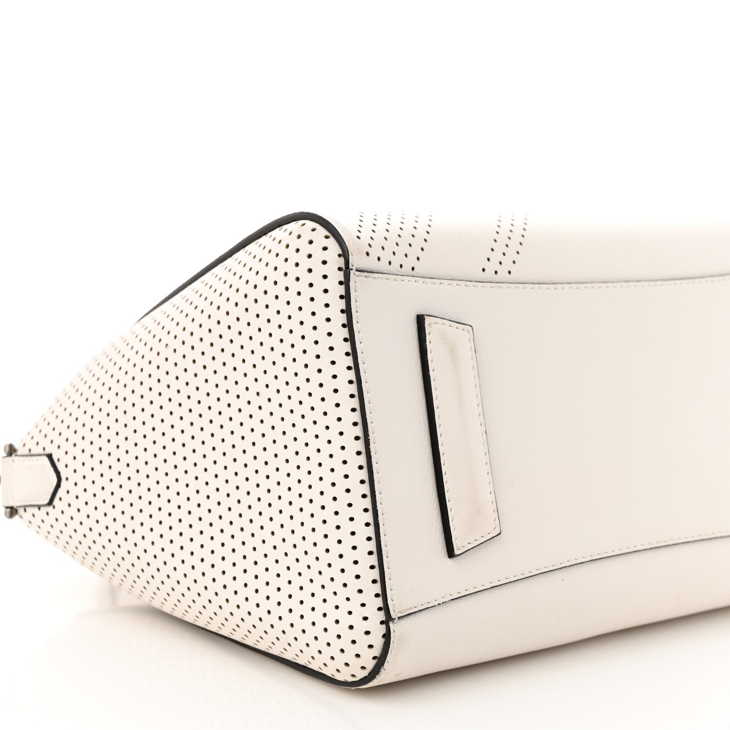 Givenchy Lambskin Perforated Small Antigona White 9 of 14