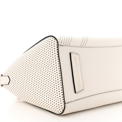 Givenchy Lambskin Perforated Small Antigona White 9 of 14