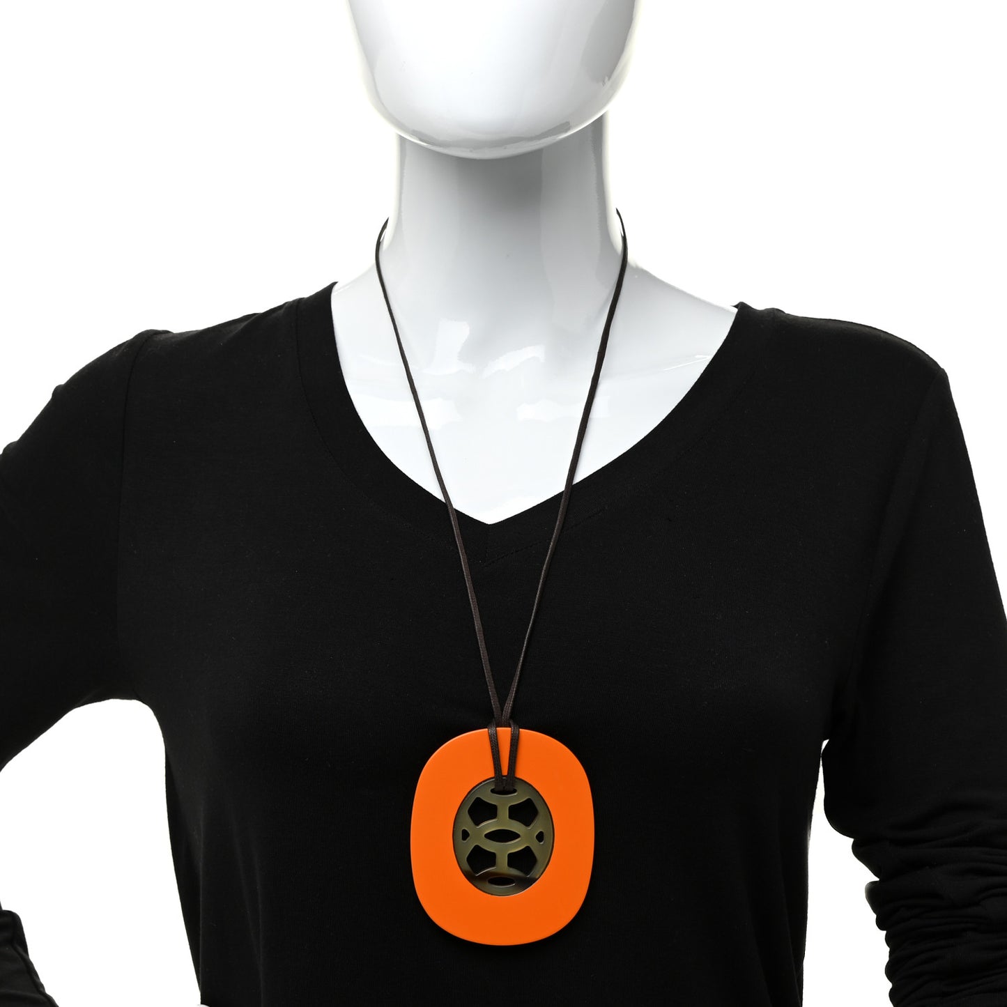 Buffalo Horn Lacquer Lift Necklace