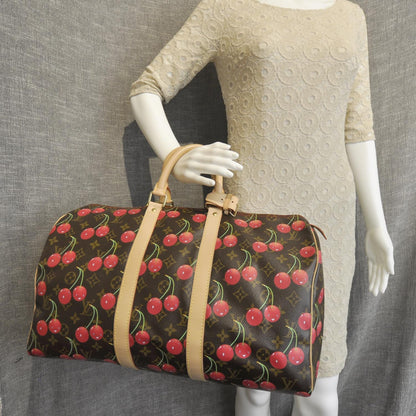 Louis Vuitton Monogram Cerises Keepall 45 2 of 8