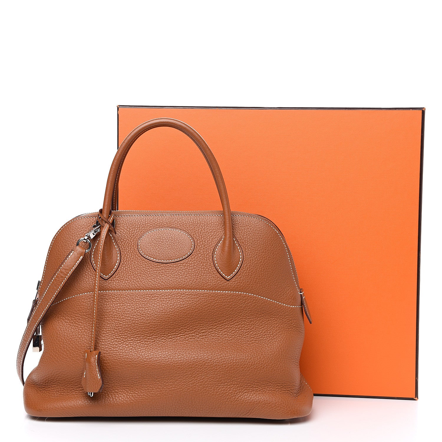 Hermes Taurillon Clemence Bolide 31 Gold 10 of 10