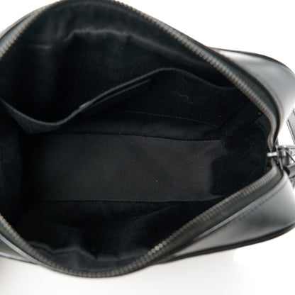 Saint Laurent Calfskin Matelasse Monogram Monochrome Lou Camera Bag Black 5 of 10