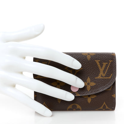 Louis Vuitton Monogram Rosalie Coin Purse Rose Ballerine 2 of 9