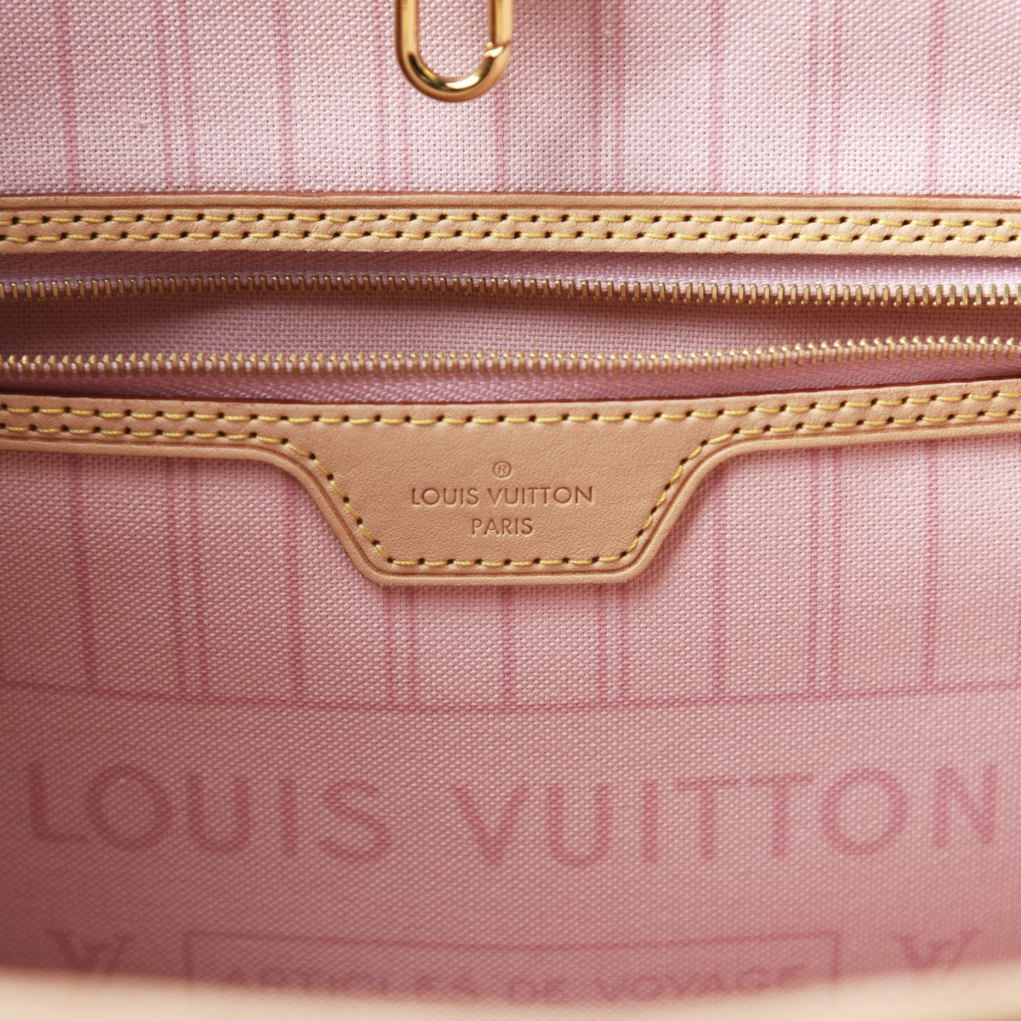 Damier Azur Neo Neverfull MM Rose Ballerine