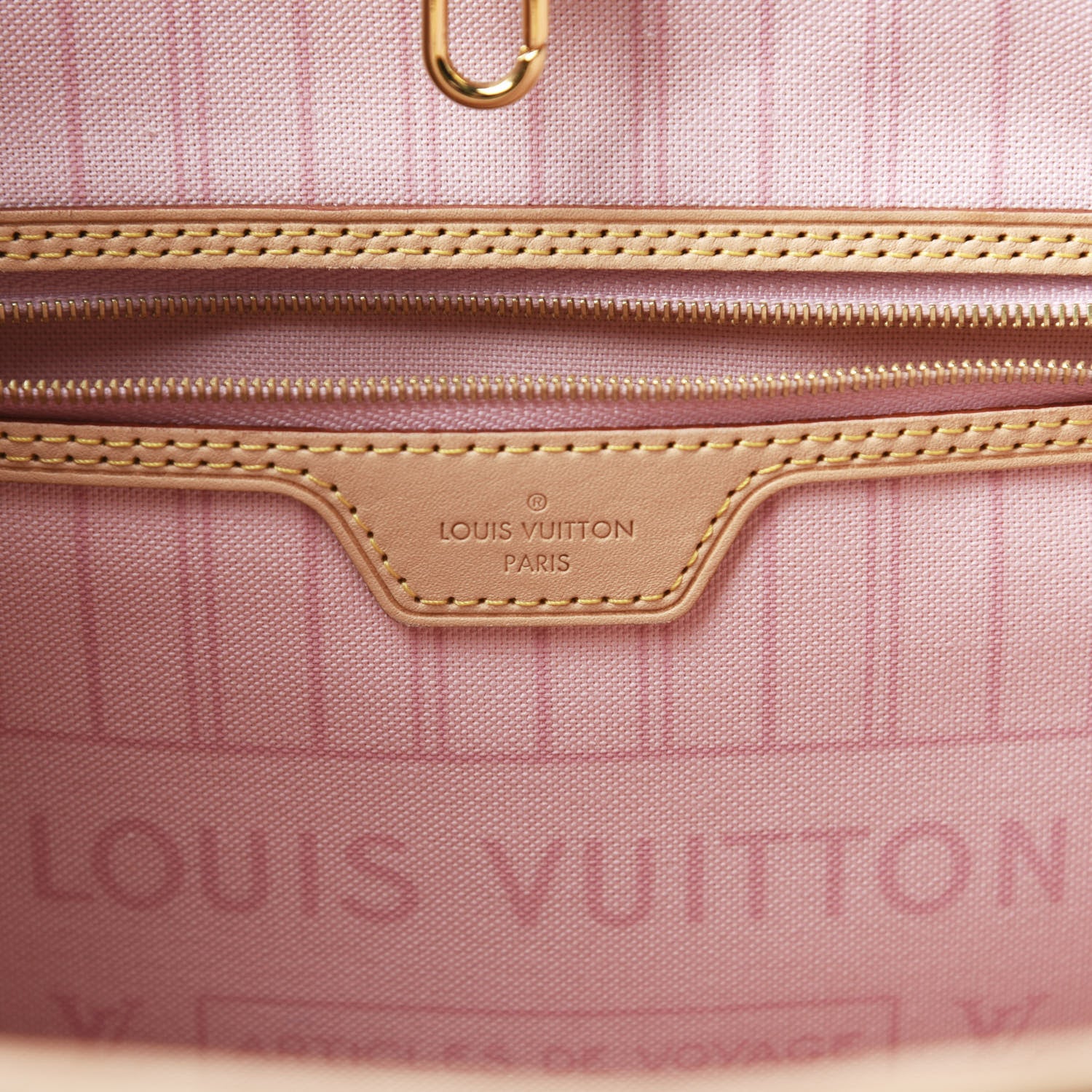 Louis Vuitton Damier Azur Neo Neverfull MM Rose Ballerine 8 of 12