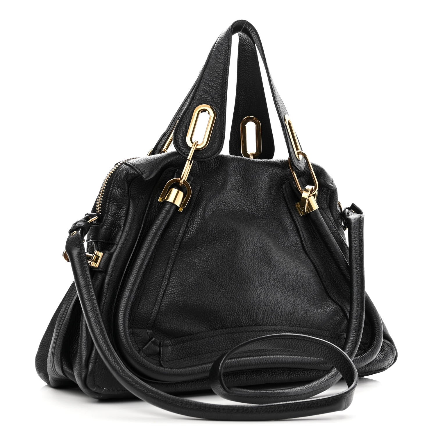 Chloe Calfskin Medium Paraty Black 3 of 11