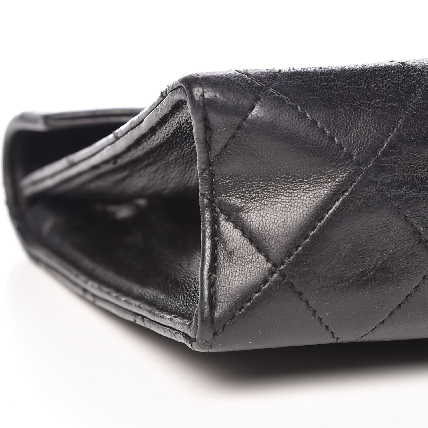 Chanel Lambskin Quilted Envelope Flap Black 5 of 11