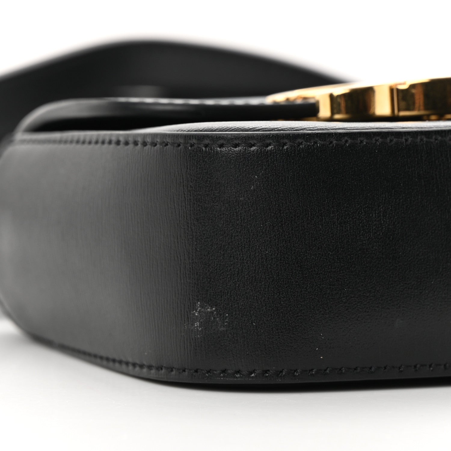 Celine Shiny Calfskin Mini Triomphe Black 9 of 16