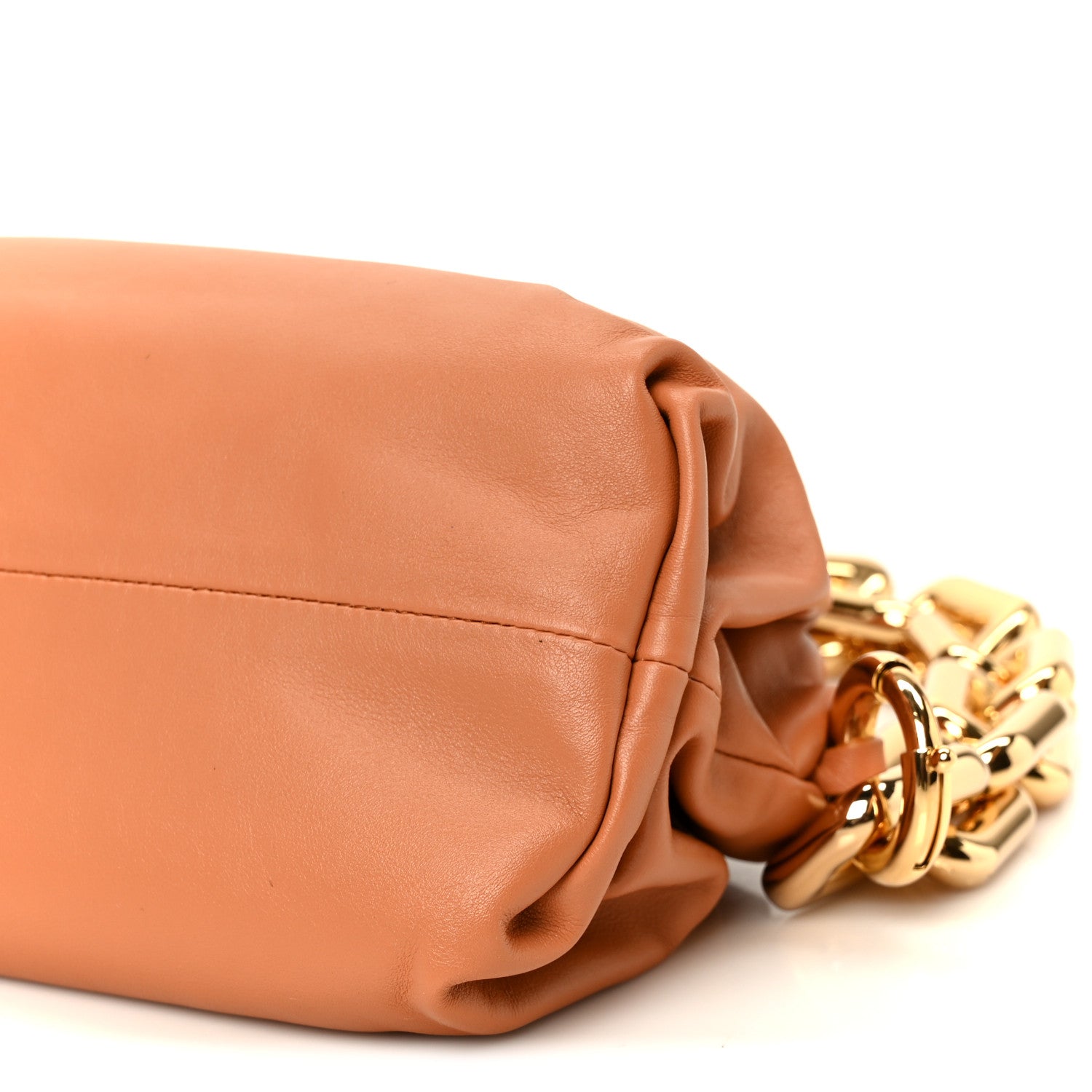 Bottega Veneta Calfskin The Pouch Chain Clay 11 of 11