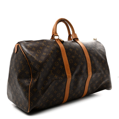Louis Vuitton Monogram Keepall 55 2 of 9
