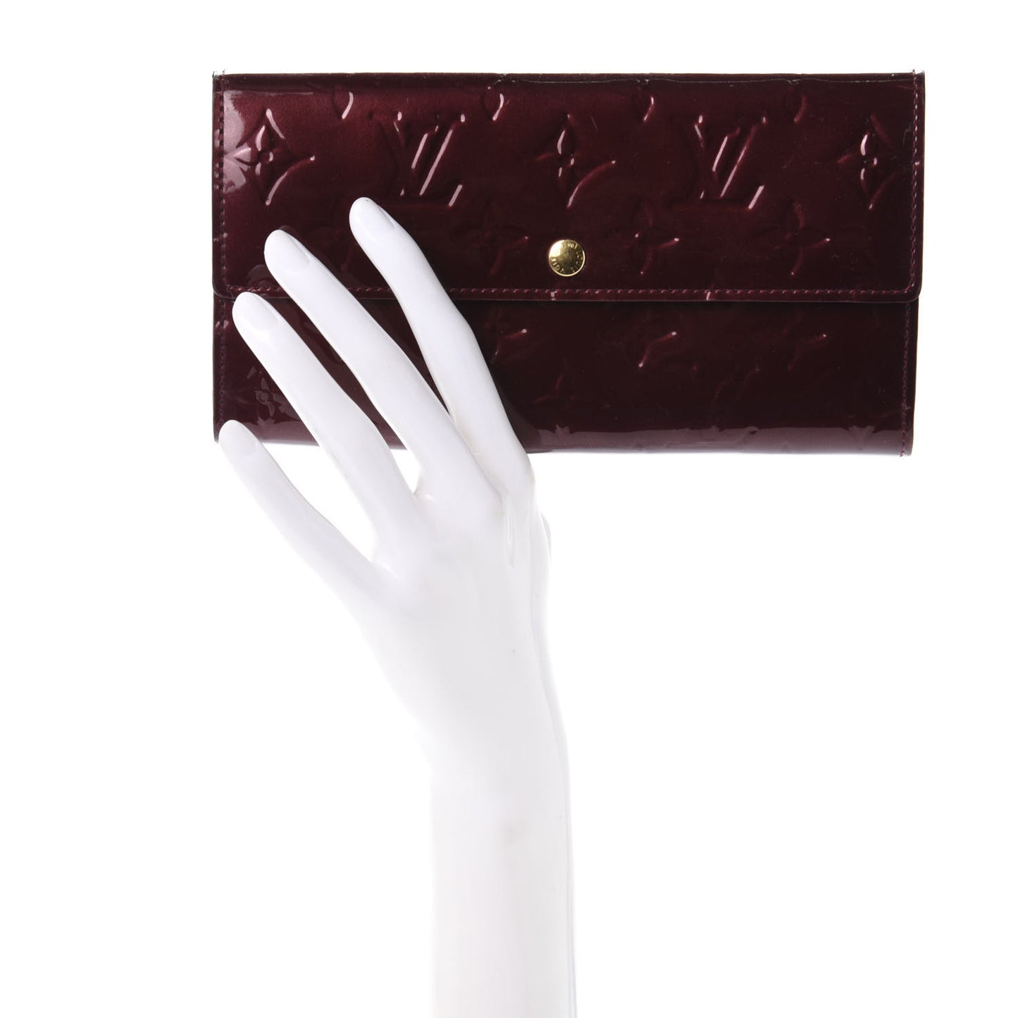 Vernis Sarah Wallet Rouge Fauviste