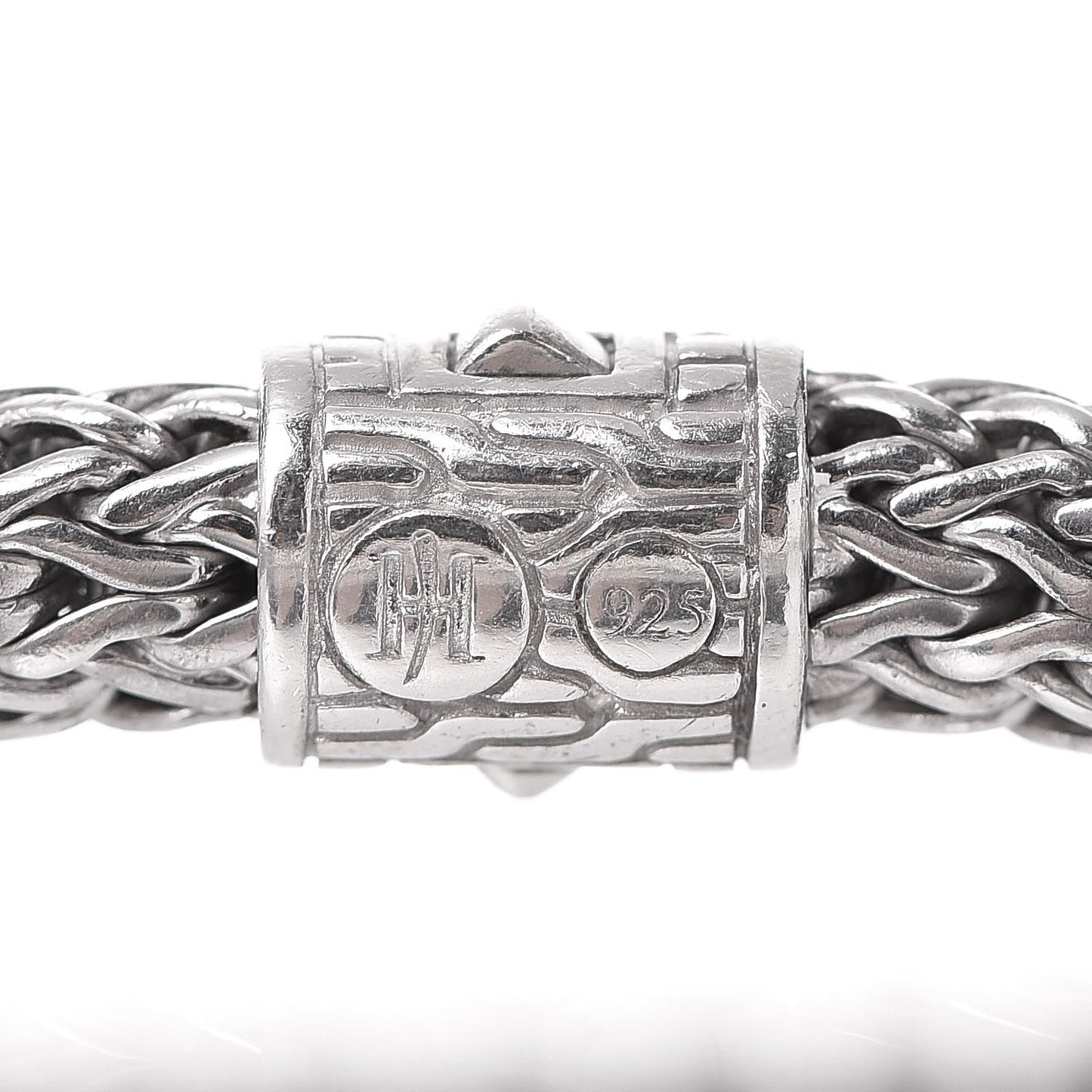 Sterling Silver Diamond 6.5mm Classic Chain Bracelet