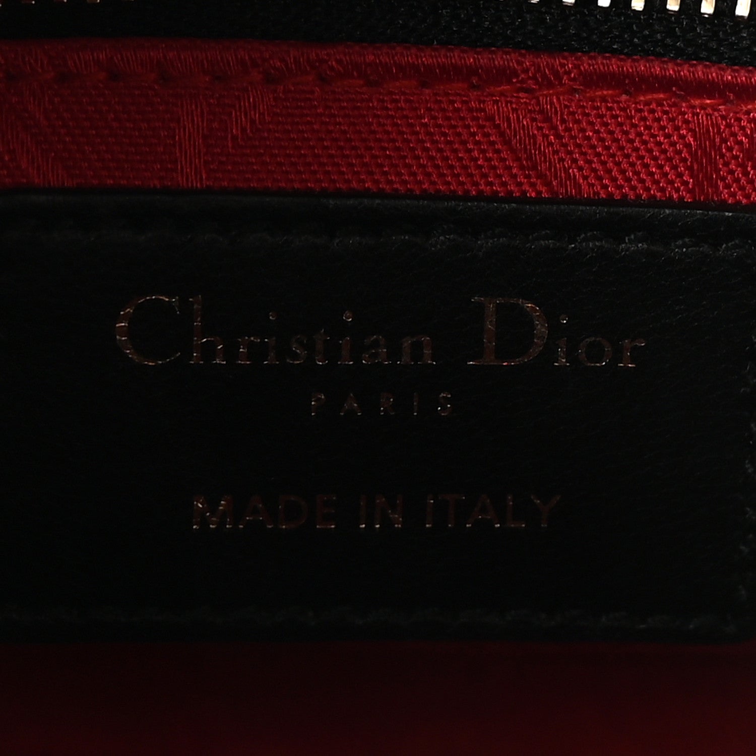Christian Dior Lambskin Cannage Small My ABCDior Lady Dior Black 6 of 9