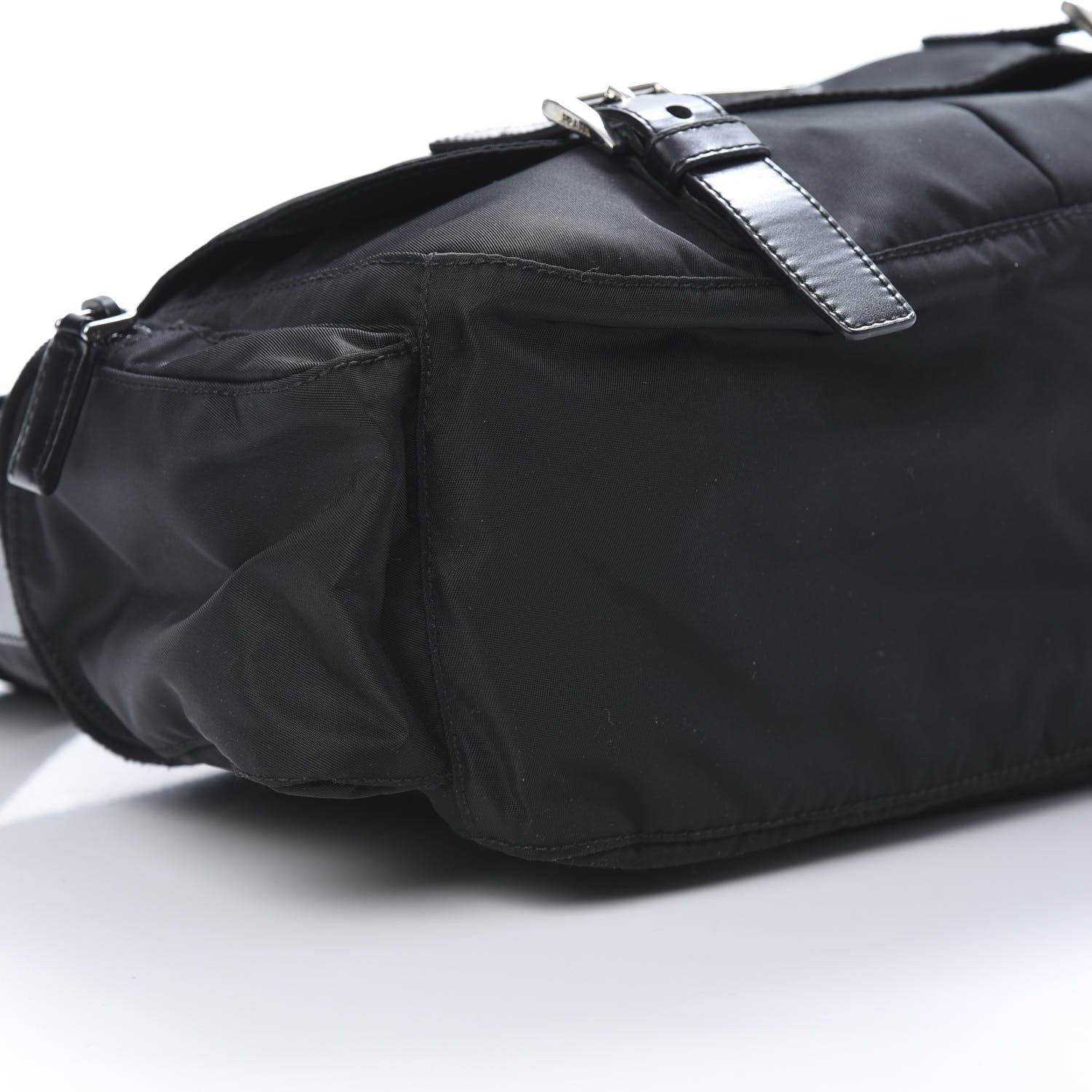 Prada Tessuto Nylon Vela Messenger Bag Black 9 of 10