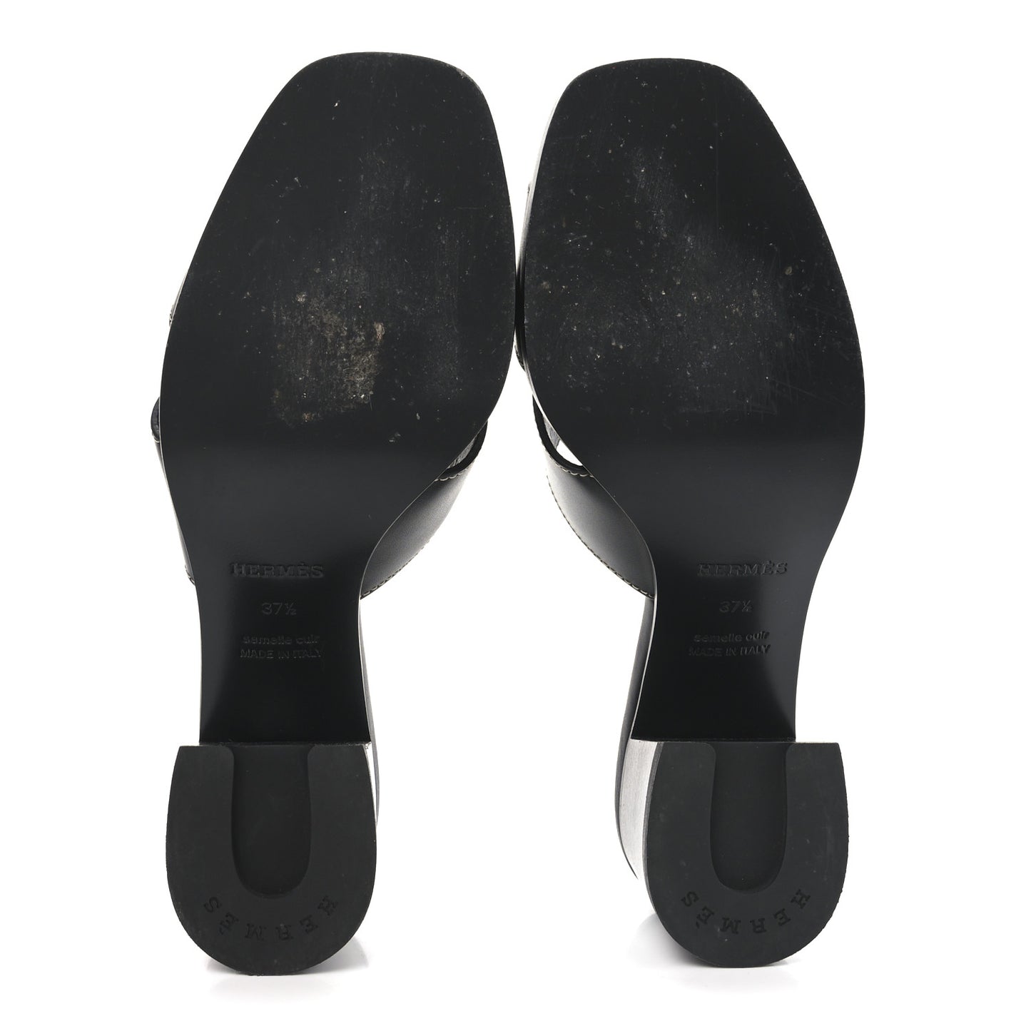 Calfskin Helia Sandals 37.5 Black