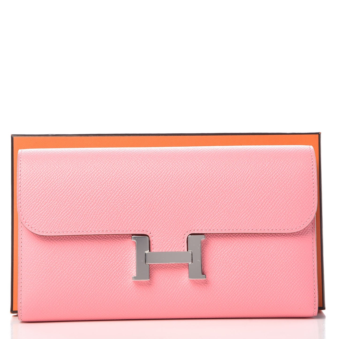 Epsom Constance Long Wallet Rose Confetti