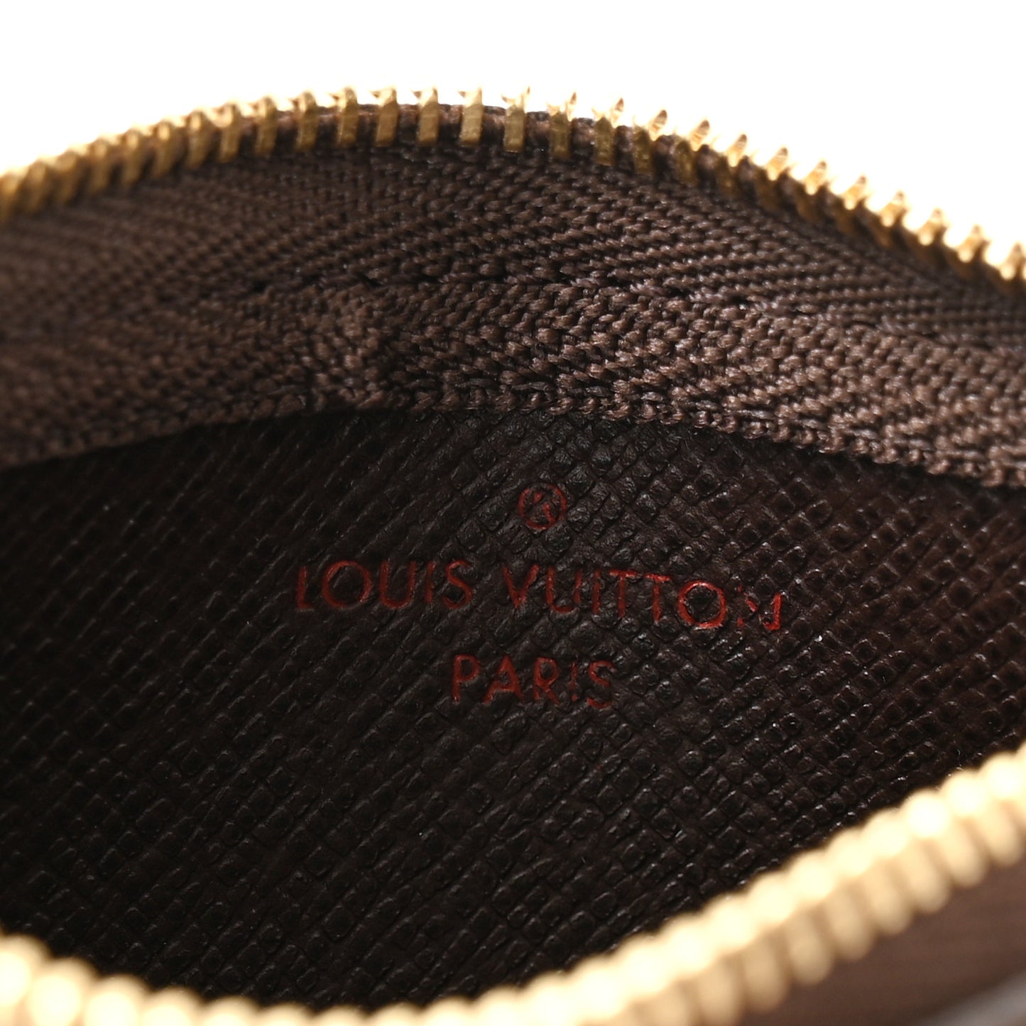 Damier Ebene Key Pouch