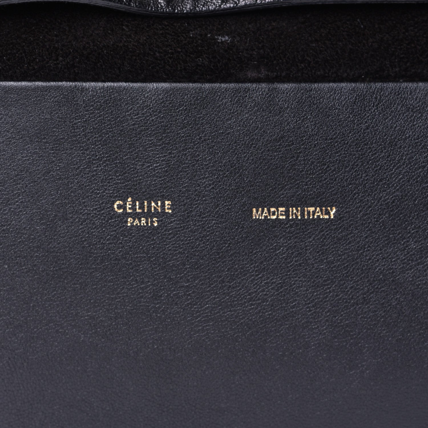 Celine Shrunken Lambskin All Soft Shoulder Bag Black 10 of 13