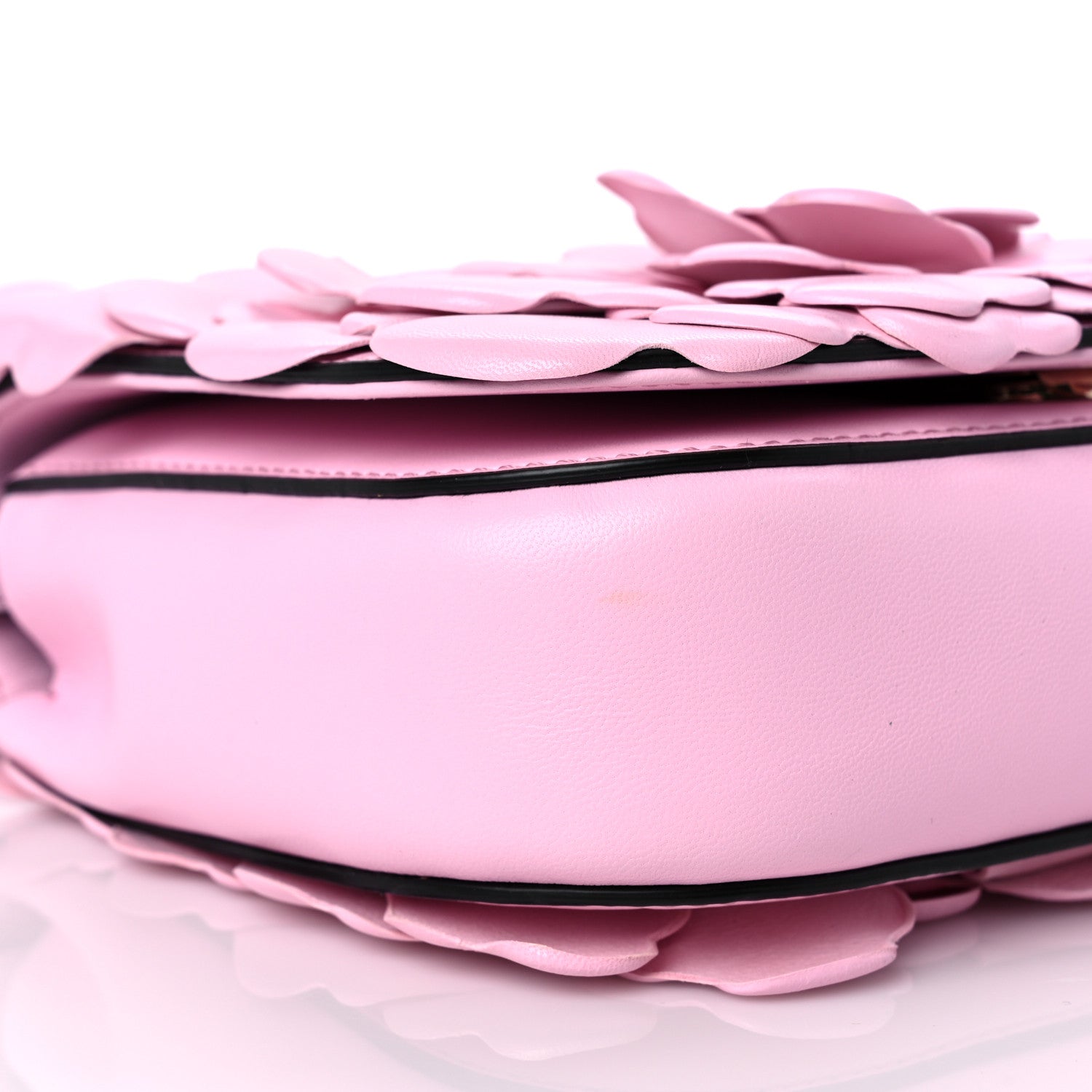 Valentino Garavani Nappa Atelier 03 Rose Edition Small Flap Crossbody Bag Pink Borealis 4 of 8