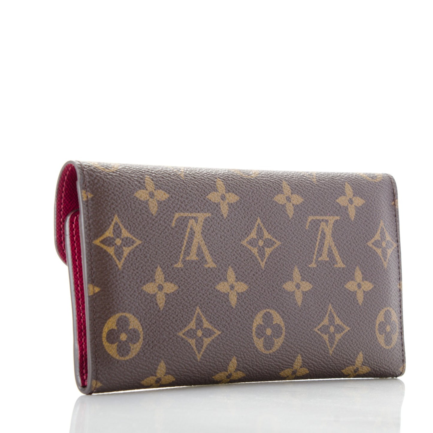 Monogram Josephine Wallet Fuchsia