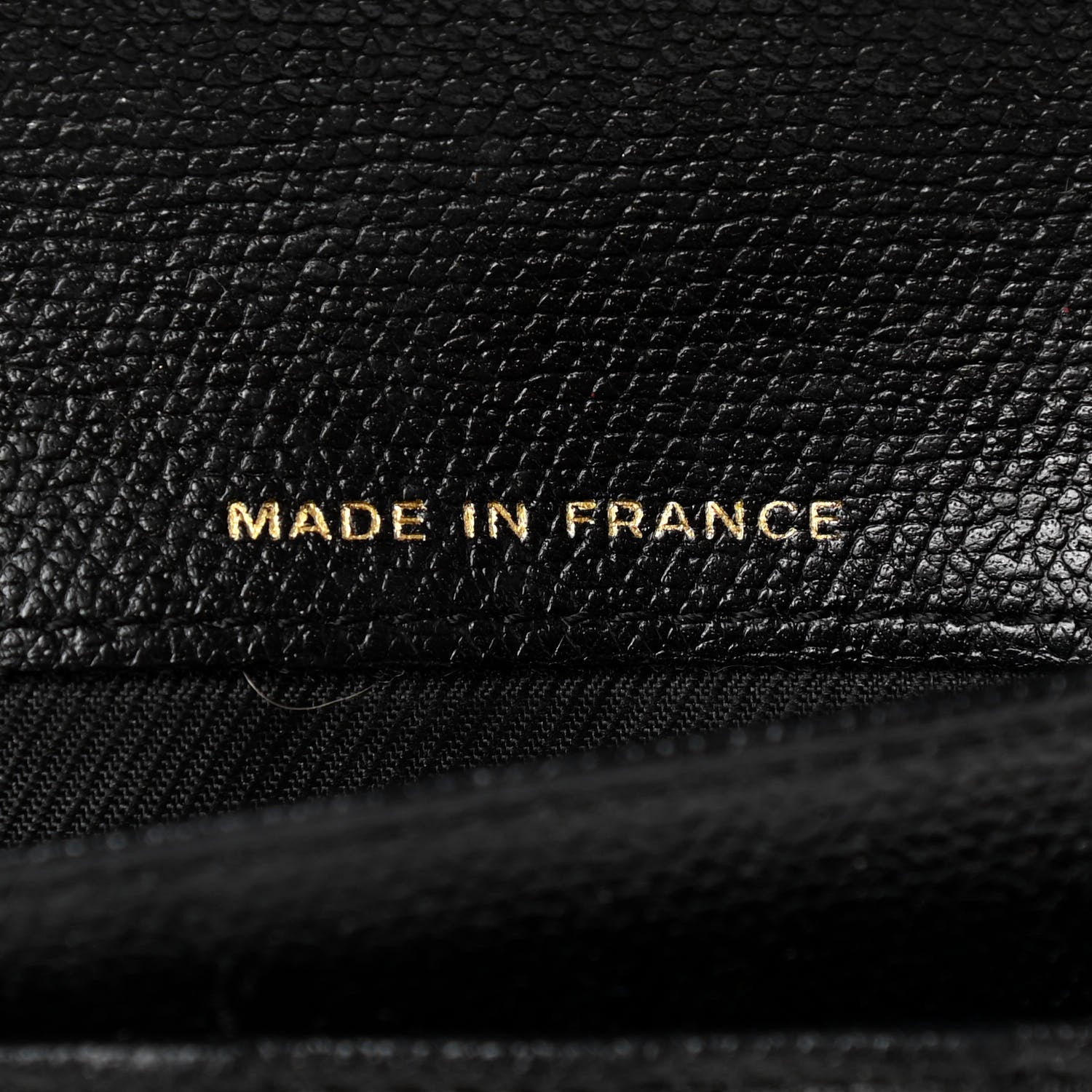 Chanel Grained Calfskin CC Button Long Wallet Black 7 of 11