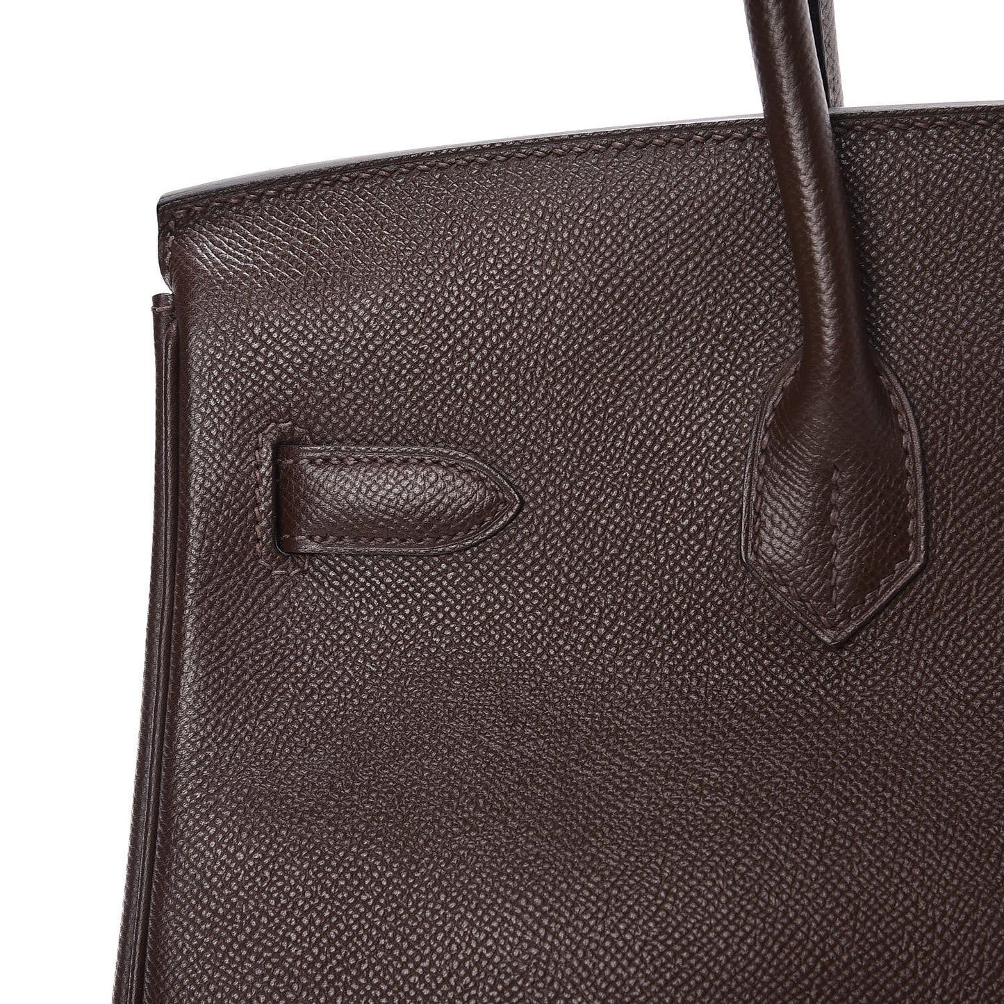 Epsom Birkin 35 Chocolate