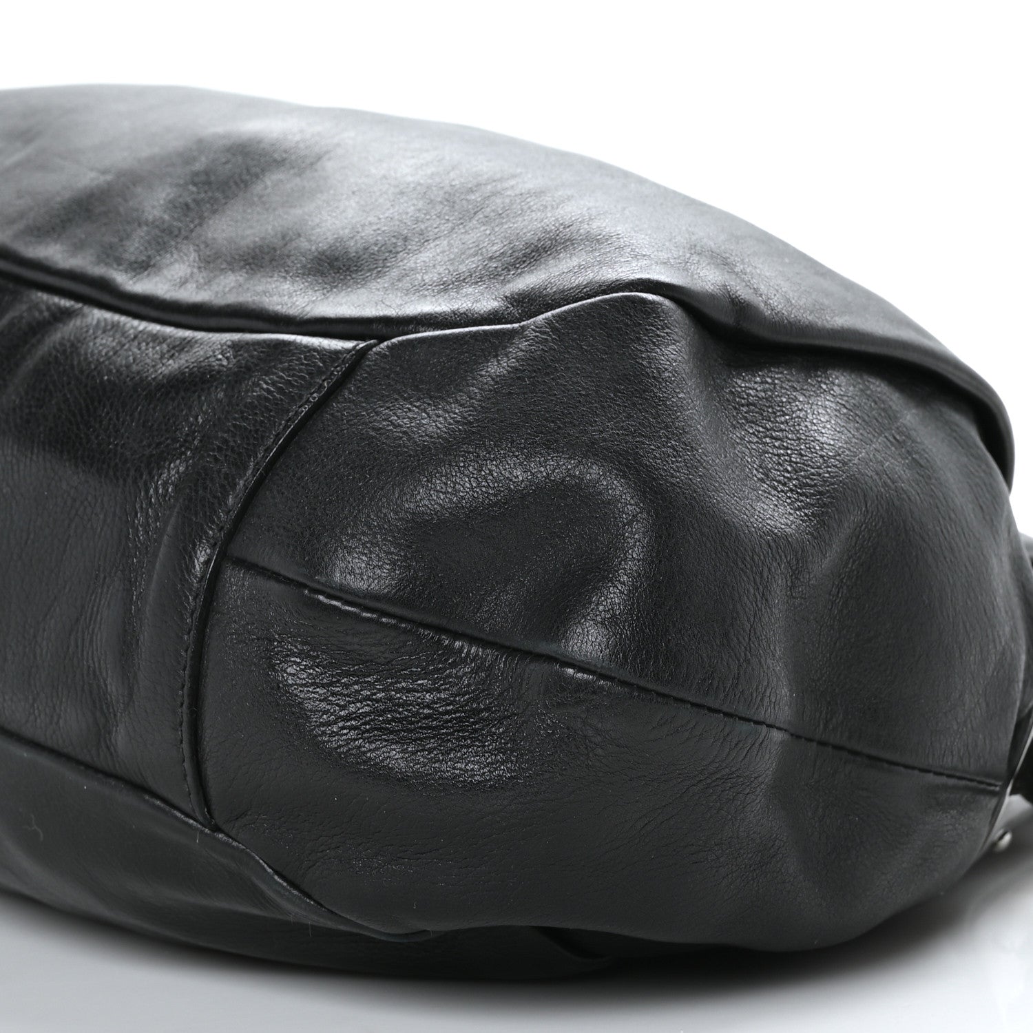 Prada Vitello Daino Shoulder Bag Black 7 of 7