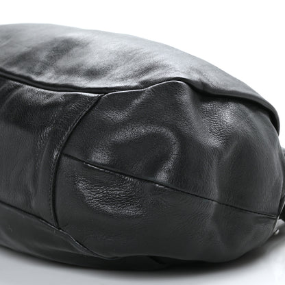 Prada Vitello Daino Shoulder Bag Black 7 of 7