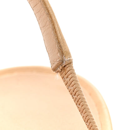 Chanel Goatskin Grosgrain Cap Toe CC Slingback Pumps 39.5 Beige Black 9 of 11