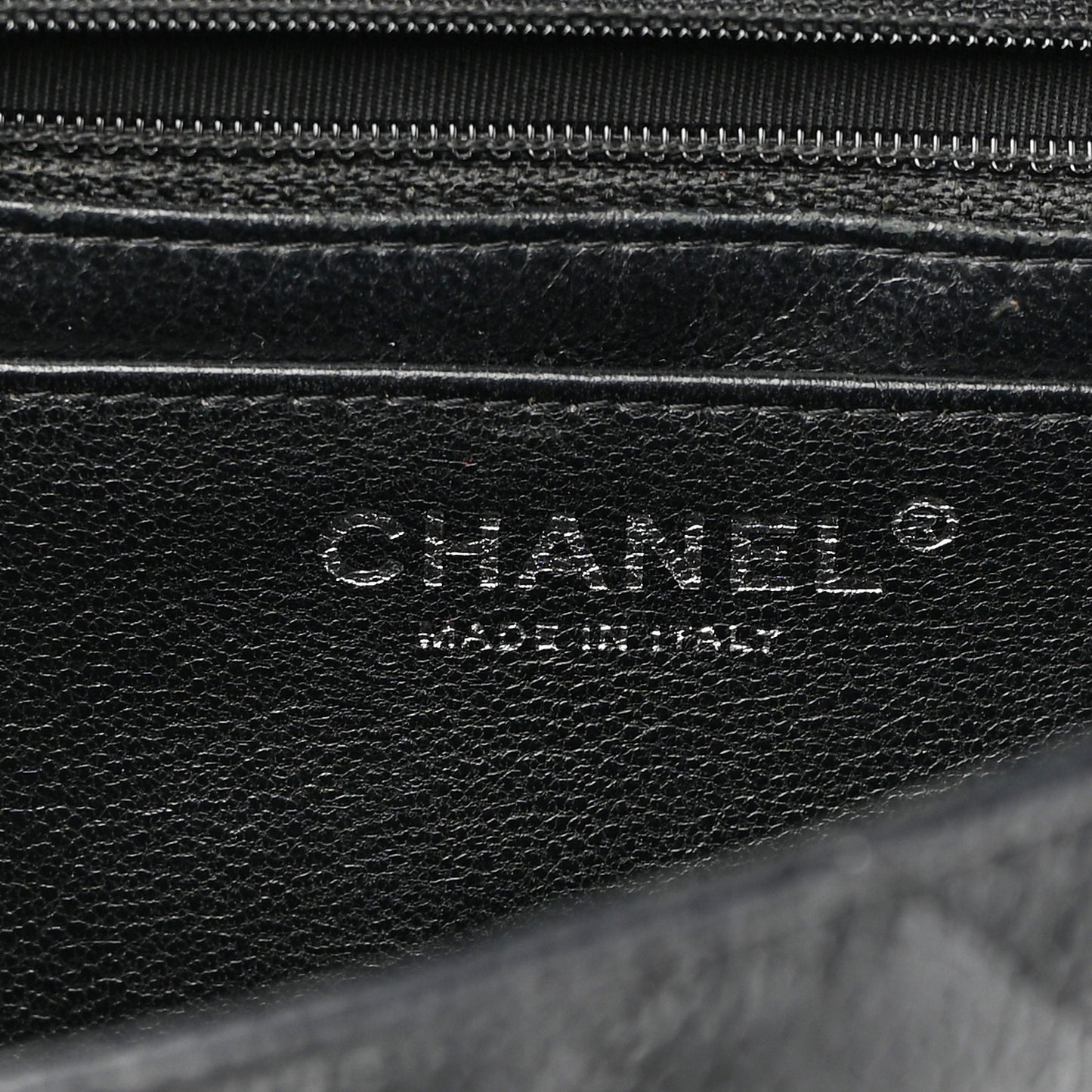 Caviar Quilted Jumbo Single Flap Black