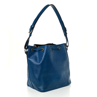 Louis Vuitton Epi Petit Noe Blue 3 of 10