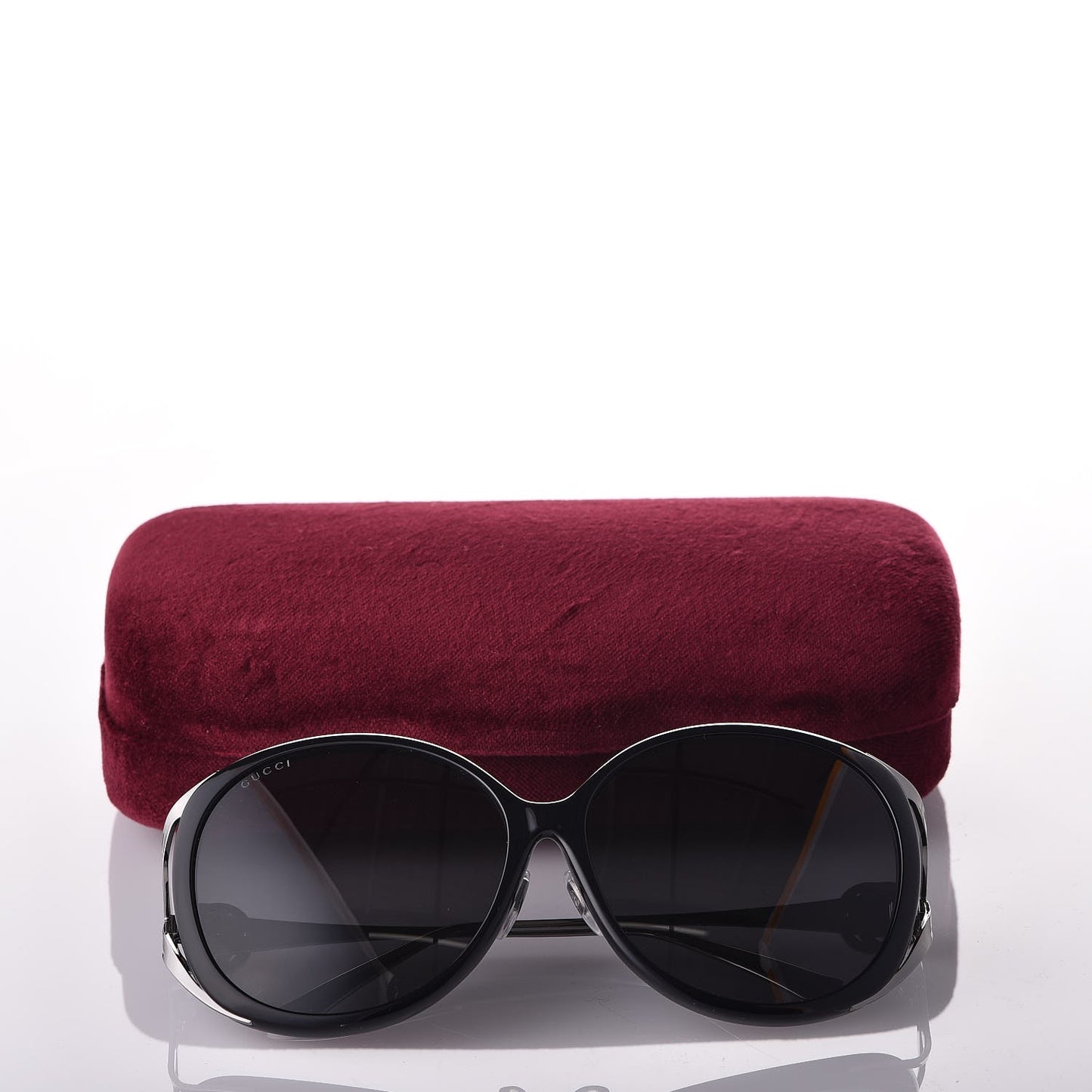 Round Frame Injected GG0226SK Sunglasses Black