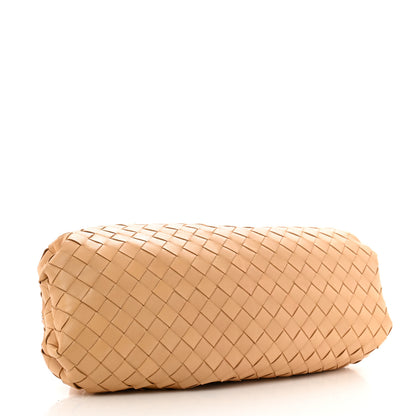 Bottega Veneta Nappa Maxi Intrecciato The Pouch Oversized Clutch Almond 4 of 11
