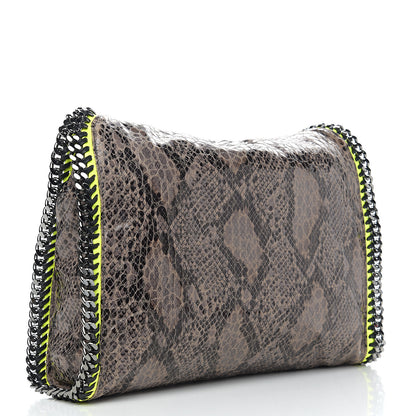 Stella McCartney Eco Python Small Falabella Tote Brown 2 of 8