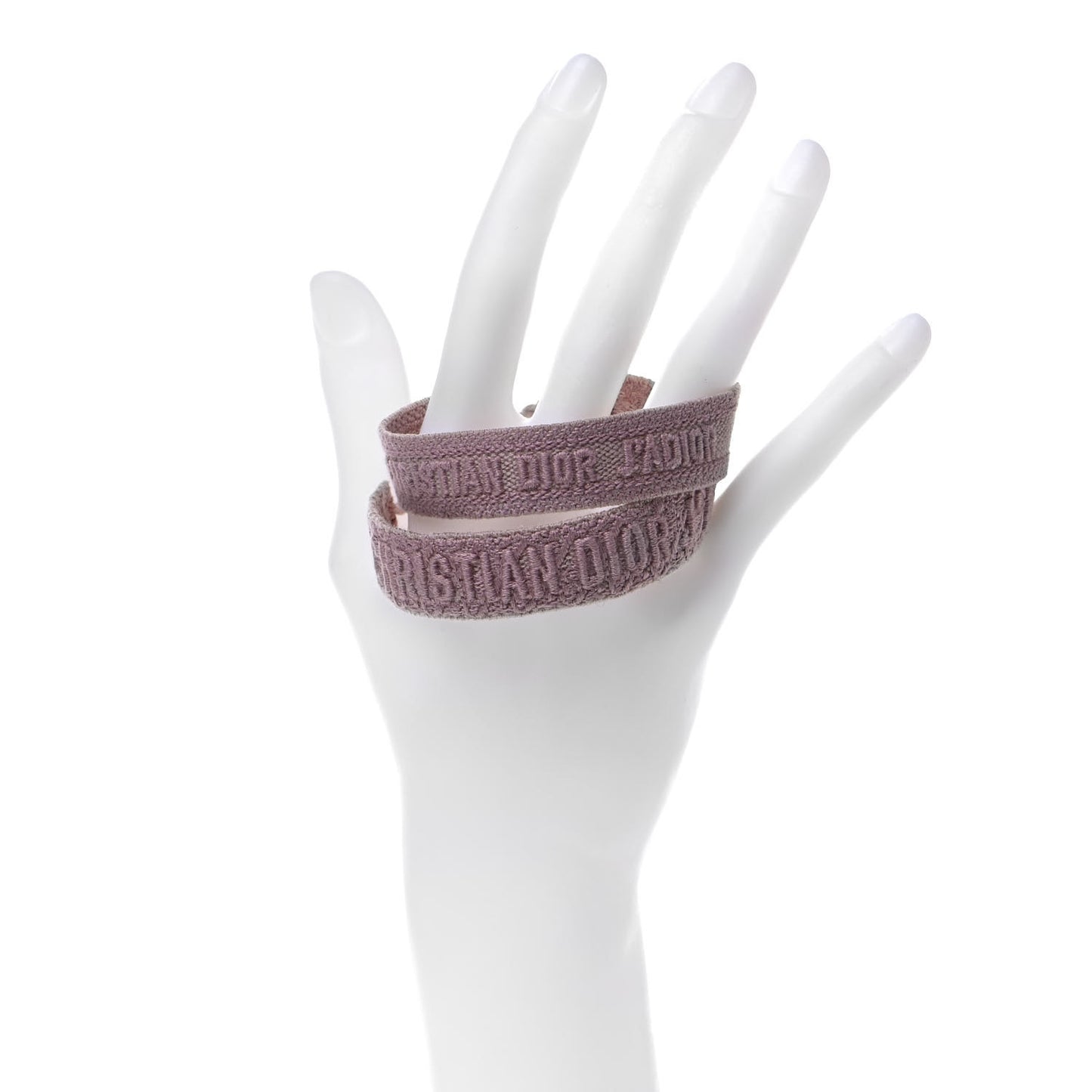 Woven Cotton J'Adior Friendship Bracelet Set Pink