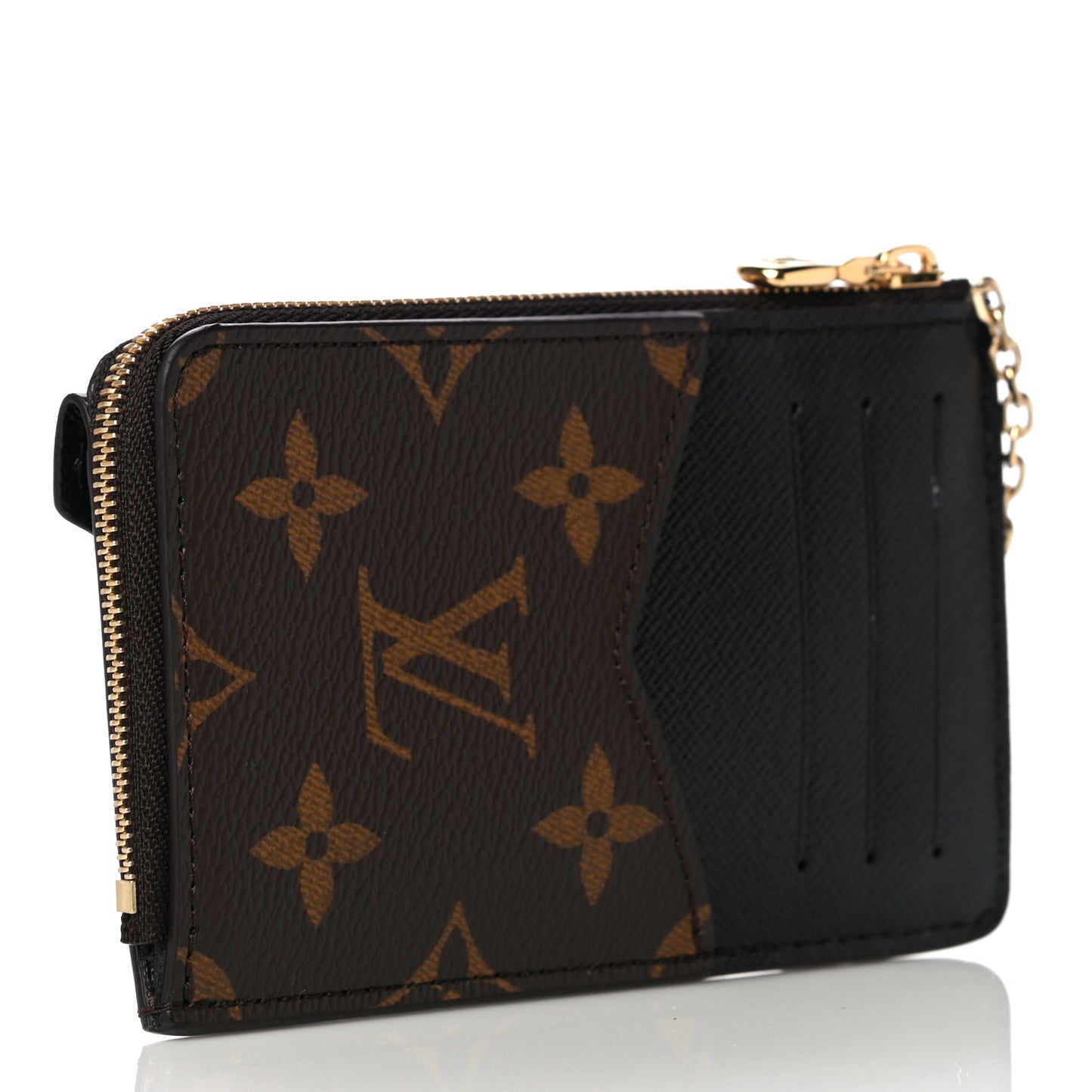 Monogram Recto Verso Card Holder Black