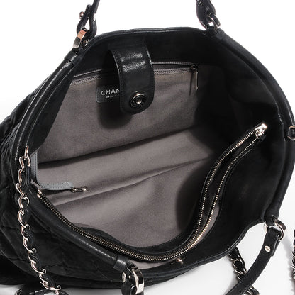 Chanel Iridescent Calfskin Small Sea Hit Tote Black 5 of 7